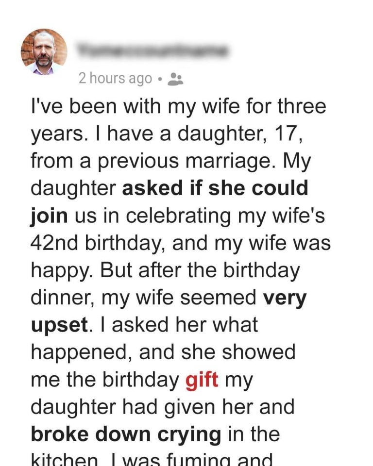 I Was Furious at My Daughter’s Birthday Gift to My Wife – Was My Punishment Justified?