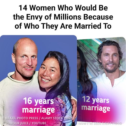 14 Women Who Would Be the Envy of Millions Because of Who They Are Married To