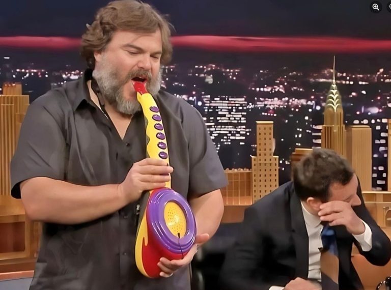 JACK BLACK’S EPIC SAX-A-BOOM PERFORMANCE DELIVERS THE ULTIMATE TONIGHT SHOW JOKE!