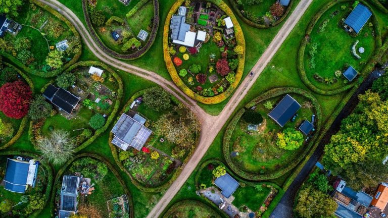 The Story Behind The Unique Oval Community Gardens of Copenhagen