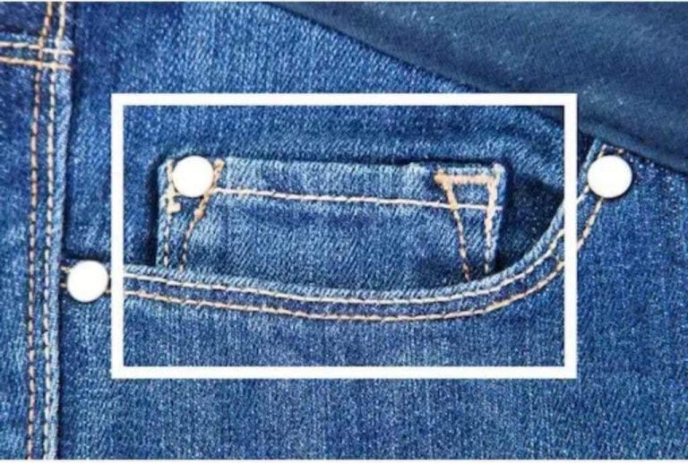 For this reason, every pair of jeans has a littIe pocket within the front pocket…