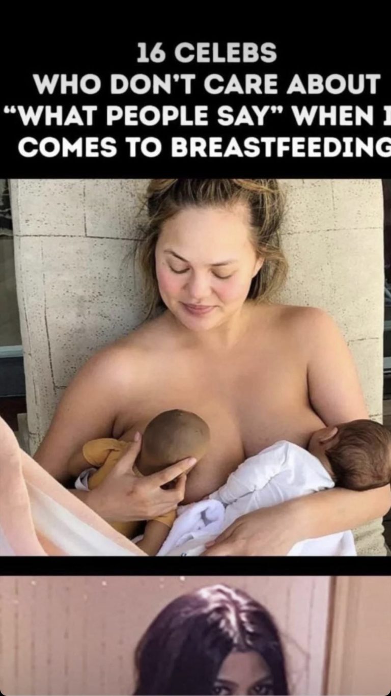 15+ Celebrity Moms Who Proudly Normalize Breastfeeding in Public