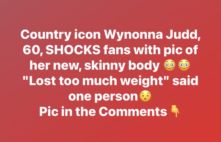 At 60, Wynonna Judd shocks fans with pic of her new, skinny body