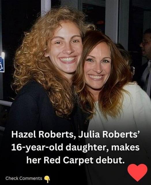 Julia Roberts’ 16-year-old daughter,