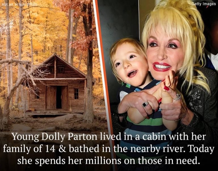 Dolly Parton ‘Bathed Once a Week’ & Lived in Shack with Family of 14 — Now Donates Millions to Those in Need