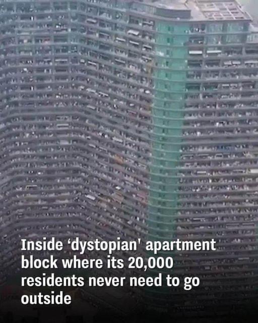 Inside a ‘Dystopian’ Apartment Block Where That Houses Over 20,000 Residence.