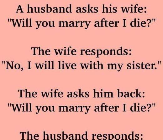 (FUNNY) A Husband Asks His Wife