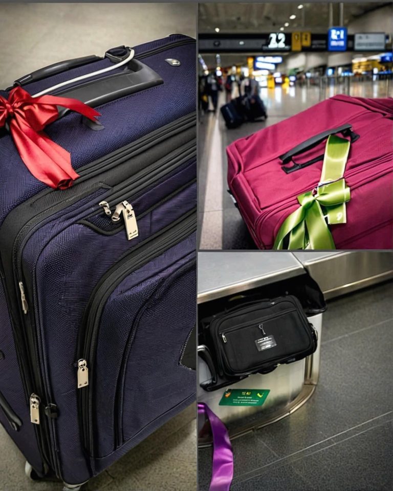 If you are a baggage handler, here’s why you never should tie anything to your suitcase