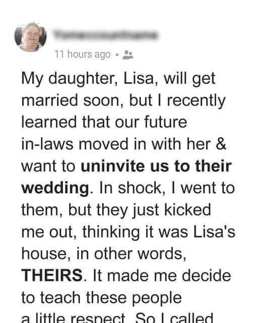 My future in-laws don’t know I own the home they live in & kicked me out of it