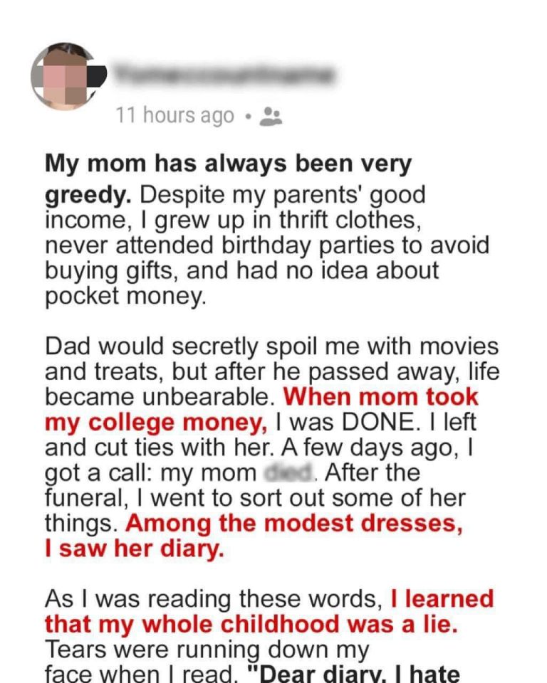 I Found My Late Mother’s Diary and It Made Me Regret My Whole Life