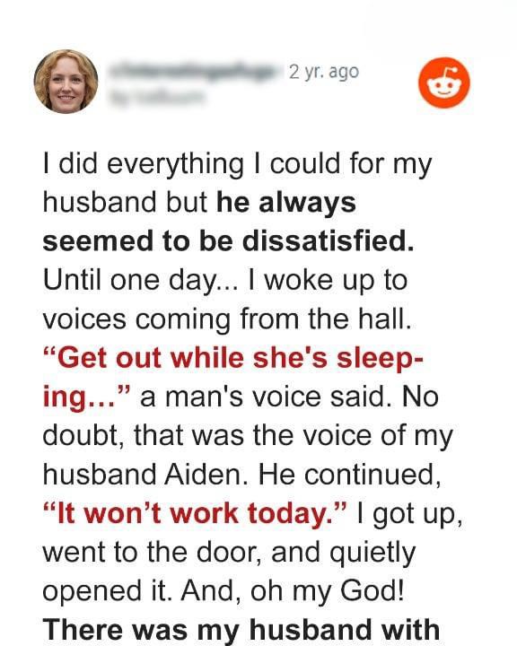 I Woke up to My Husband Saying: ‘Hush, She’s Sleeping’ — Story of the Day