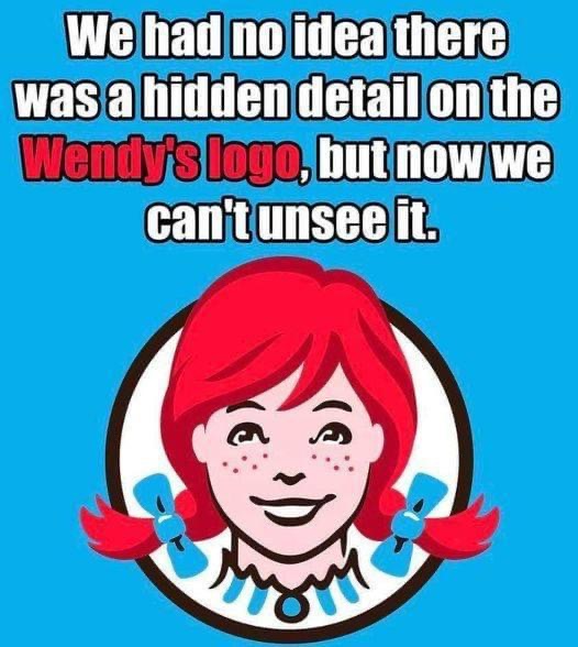 Wendy’s logo has a secret message