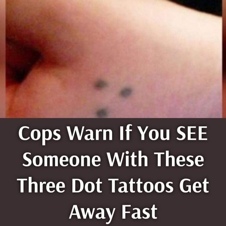 If You See Someone With These Tattoos, Call The Cops