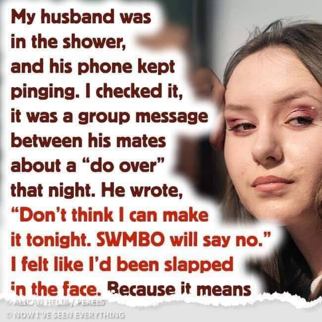 Woman ends marriage upon discovering husband calls her ‘SWMBO’ in texts to friends