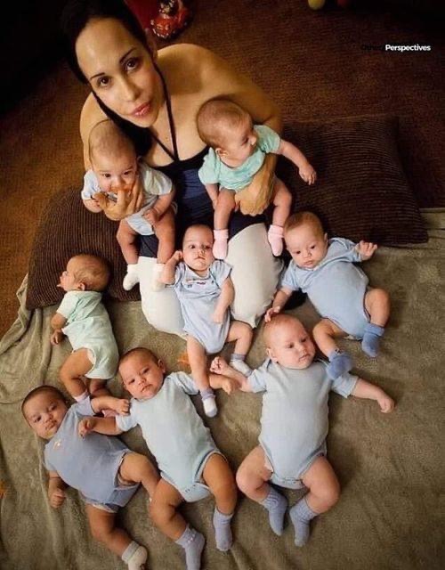 Nadya Suleman, A Mom Of Octuplets Celebrates Their 15th Birthday