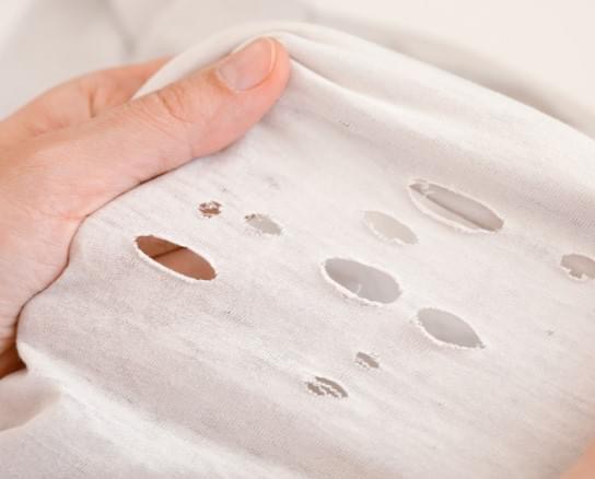 If you find these holes in your clothes, you had better know what it means