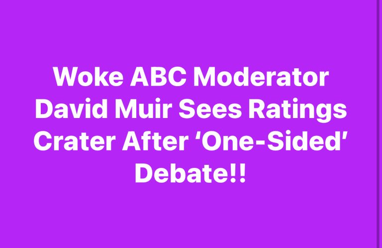 Debate Moderator David Muir Gets Awful News as Ratings Tank after His Controversial Debate Fact-Checking