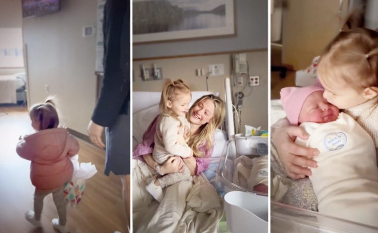 VIDEO: Toddler Meets New Baby Sister for First Time—And Her Reaction Is the Sweetest Thing