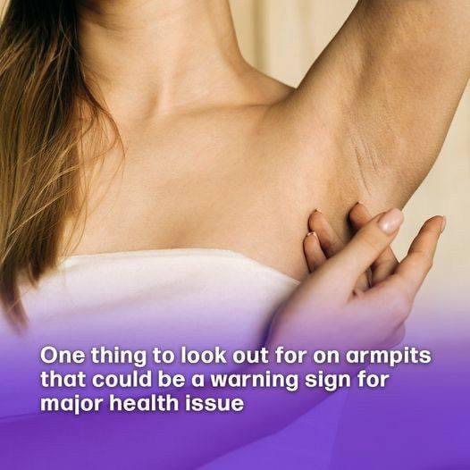 One thing to look out for on armpits that