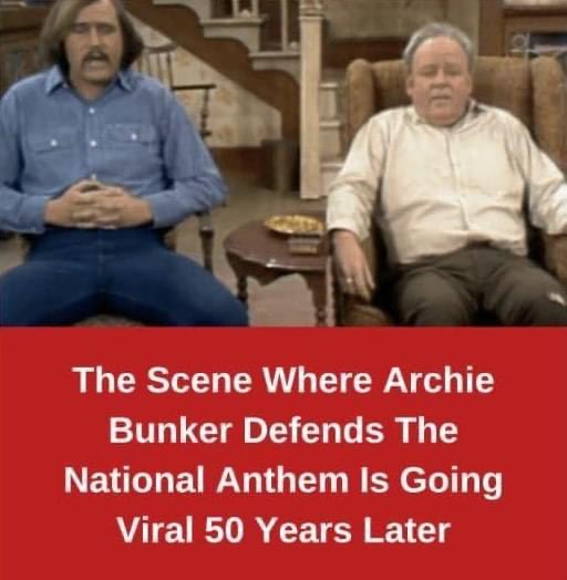 After 50 years, the Archie Bunker scene is starting to