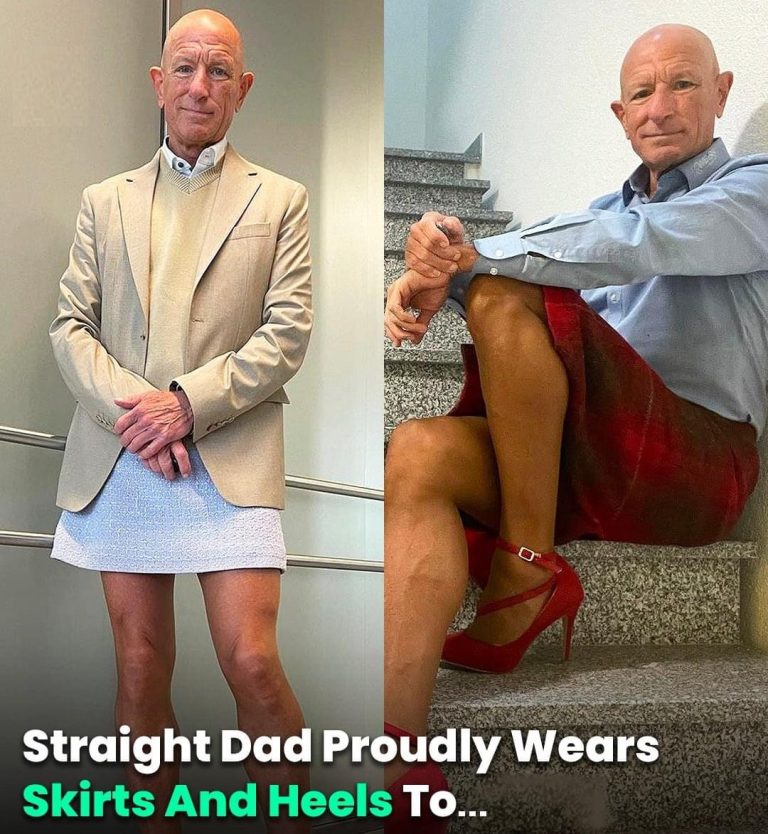 Straight Dad Proudly Wears Skirts And Heels To Fight Against Gender Stereotypes