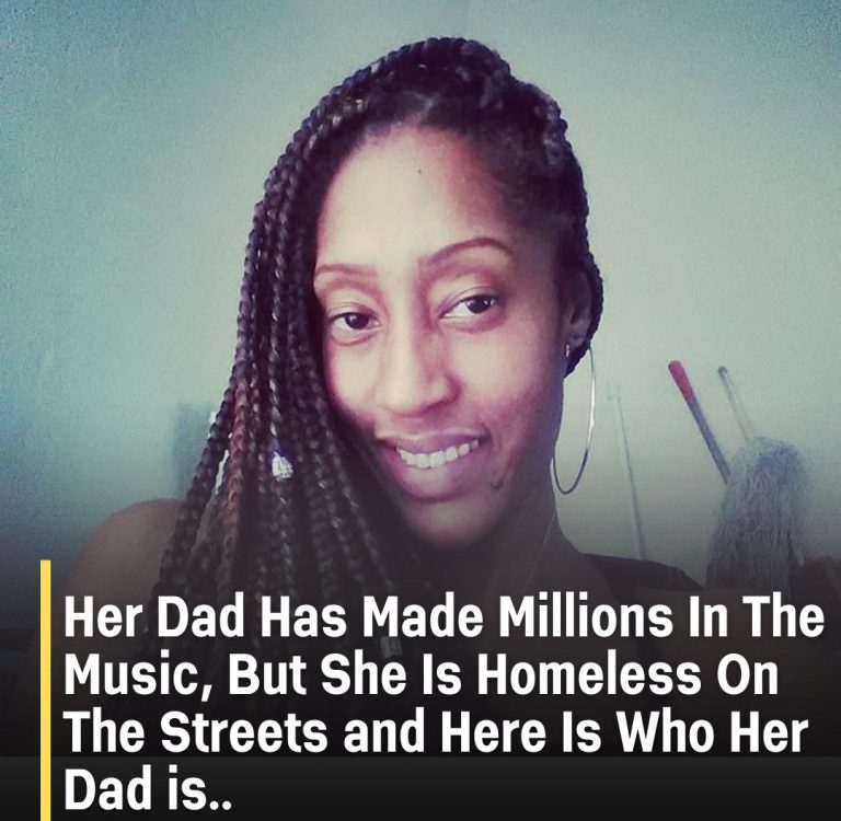 Despite her father great achievements in the music , she ends up living on the streets