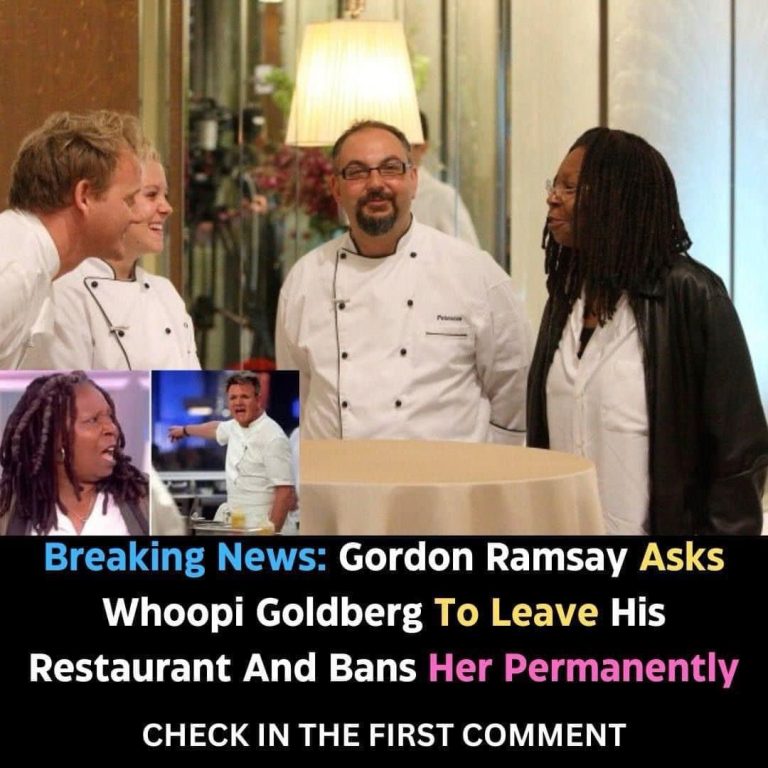 Just in: Gordon Ramsay Throws Whoopi Goldberg Out Of His Restaurant, Bans Her For Life