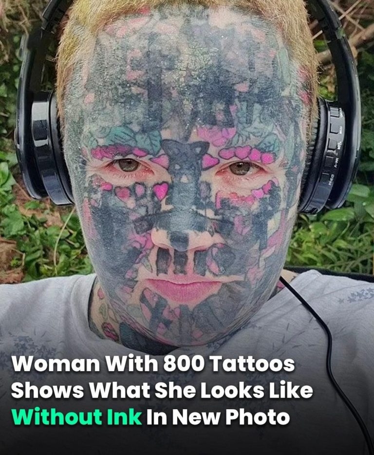 Mom With 800 Tattoos Shows What She Looks Like