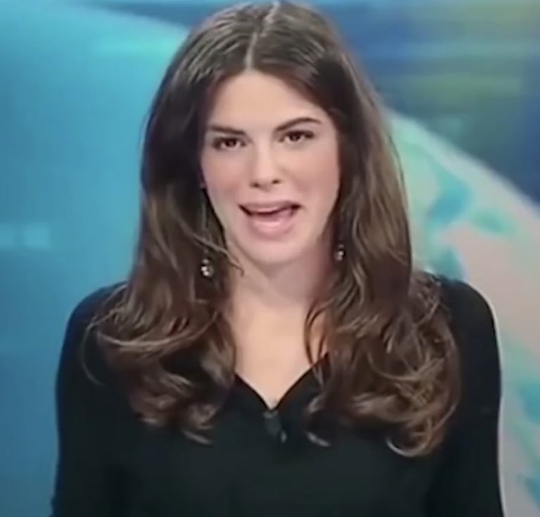 News Anchor Gives Viewers An Eyeful On Live Tv After Forgetting She’s Sitting At A Glass Desk