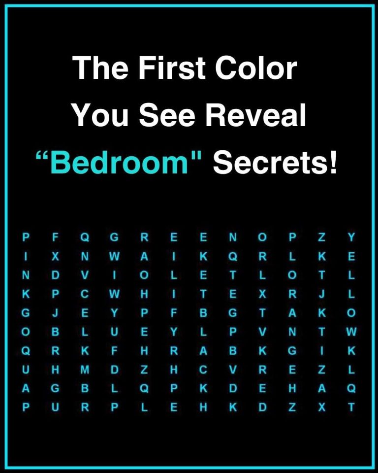 The First Color You See Reveal