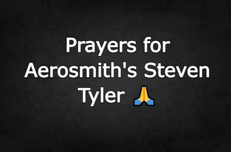 Prayers for Aerosmith’s Steven