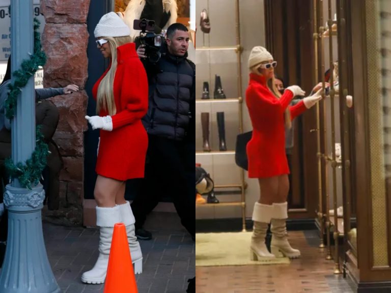 Mariah Carey, 55, Channels Mrs. Santa Claus in a Red Tight Dress