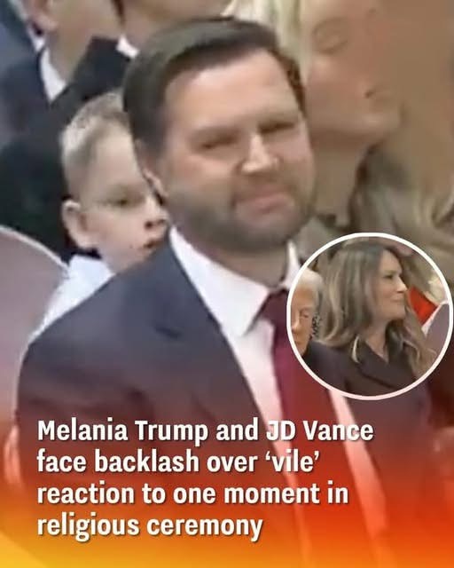 Melania Trump and VP JD Vance Criticized Over