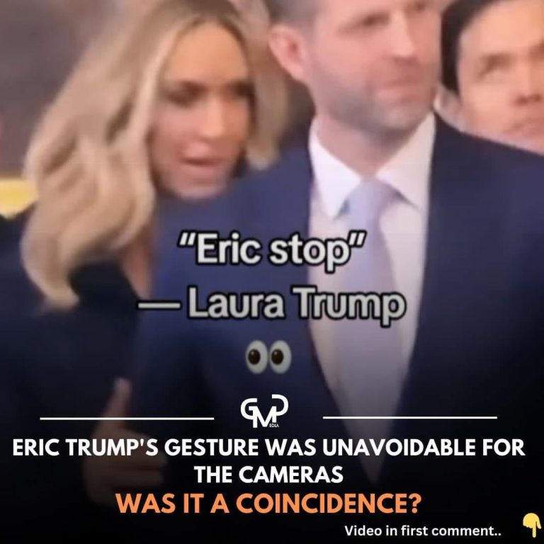 Eric Trumps Viral Gesture Sparks