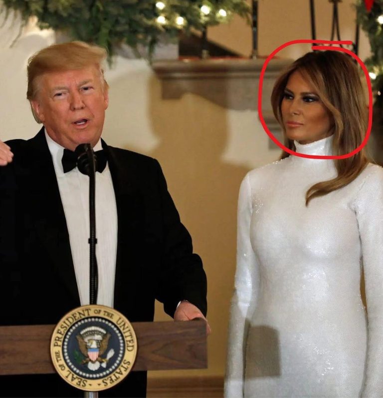 At Mar-a-Lago, Melania Trump