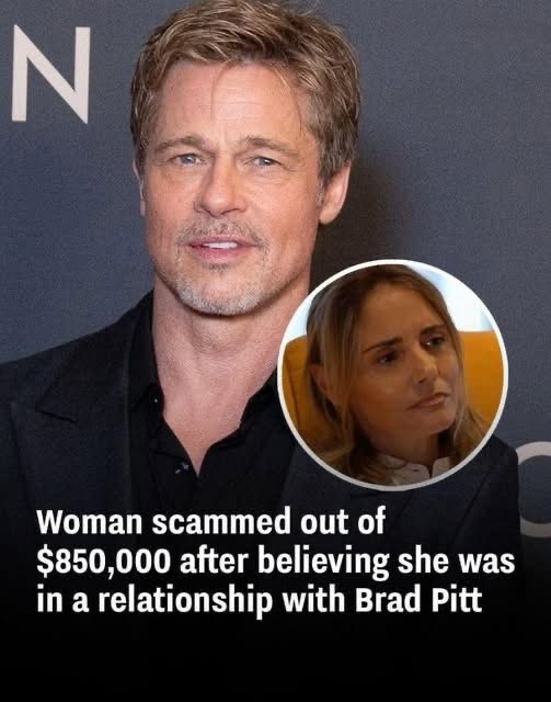 Woman Was Scammed $850,000 Because She Thought She Was Dating Brad Pitt