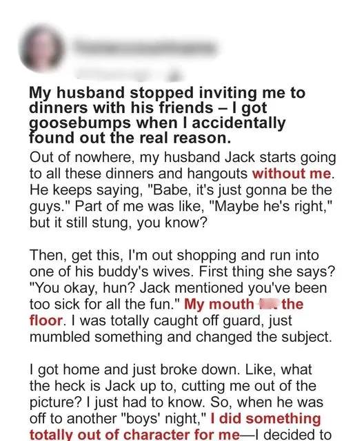 I Was Heartbroken When I Accidentally Found Out