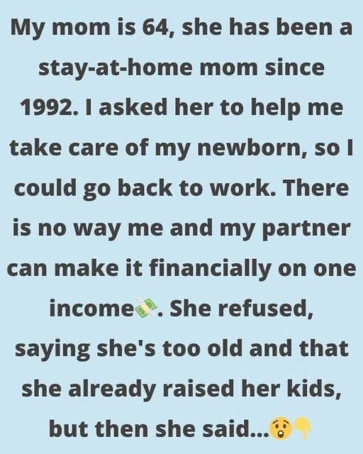 An Elderly Lady Put Her Cheeky Daughter in Her