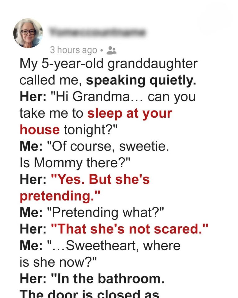 My 5-Year-Old Granddaughter