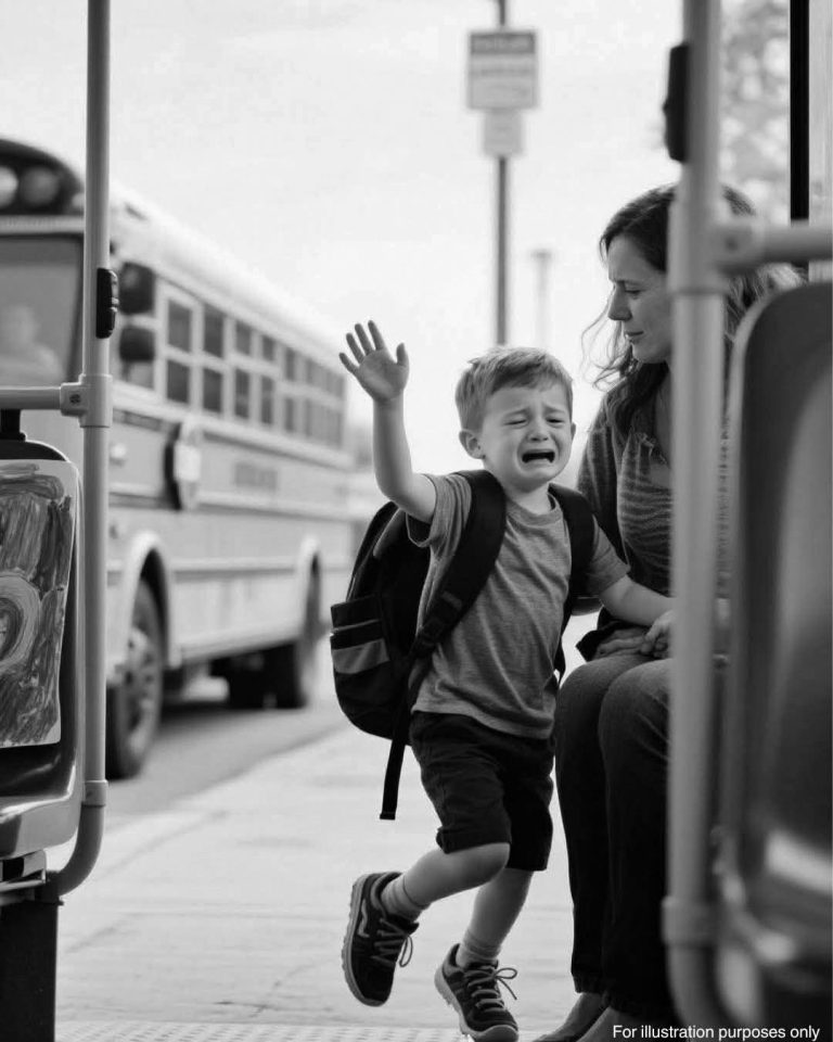 He Cried on the Bus Without Fail—Until She Took