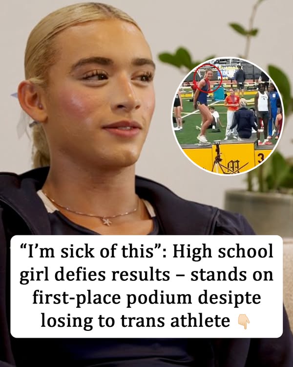High school girl claims first-place podium spot