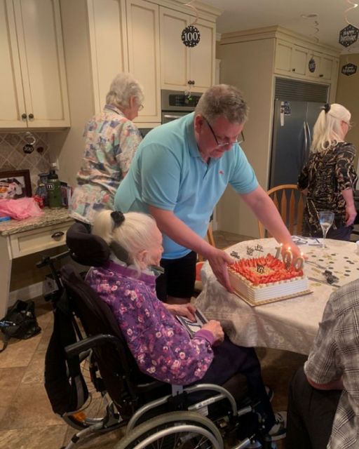 WE CELEBRATED HER 100TH BIRTHDAY—BUT WHAT