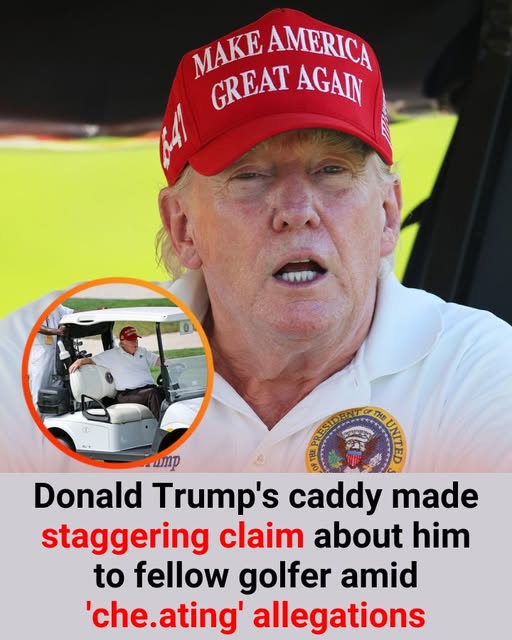Donald Trump’s caddy made staggering