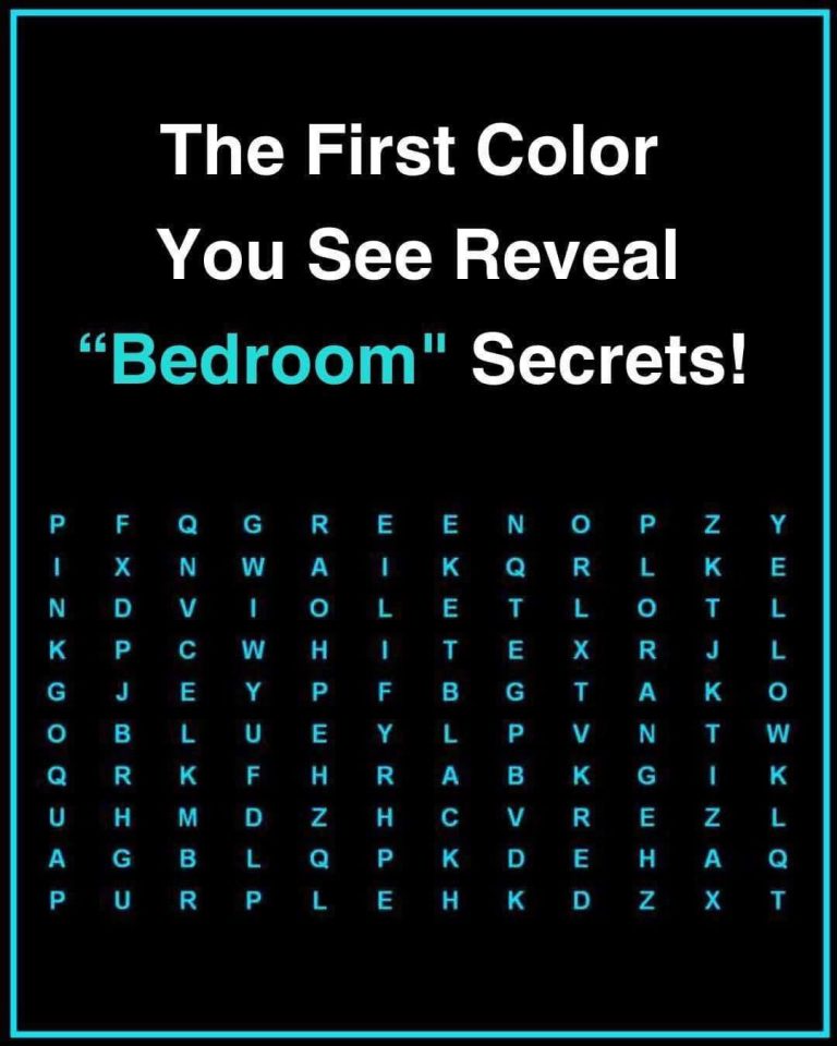 The First Color You See Reveal-