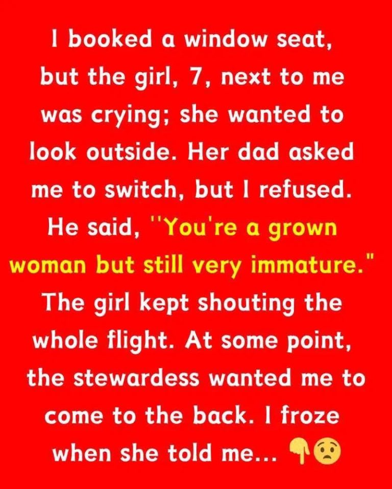 I Paid for My Seat — I Refuse to Give