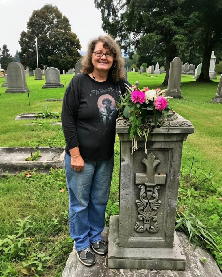 Old Woman Brings Son’s Favorite Pastry to His Grave,