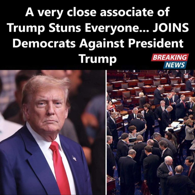 A Surprising Break in Allegiance: A Close Trump Ally Joins