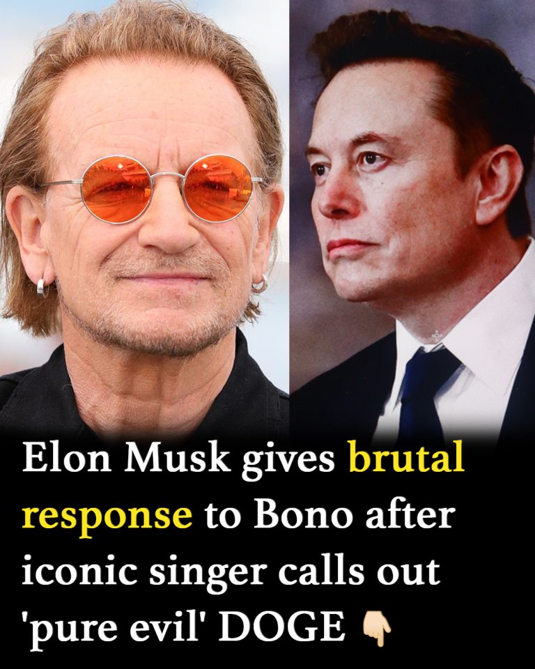 Elon Musk with brutal comeback after Bono calls out DOGE