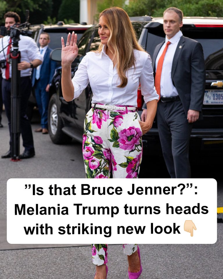 Melania Trump’s latest look sparks b