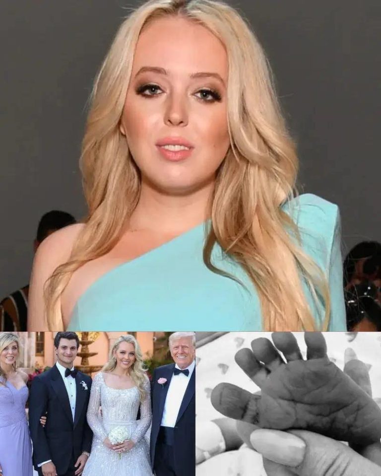 Tiffany Trump has welcomed her first child
